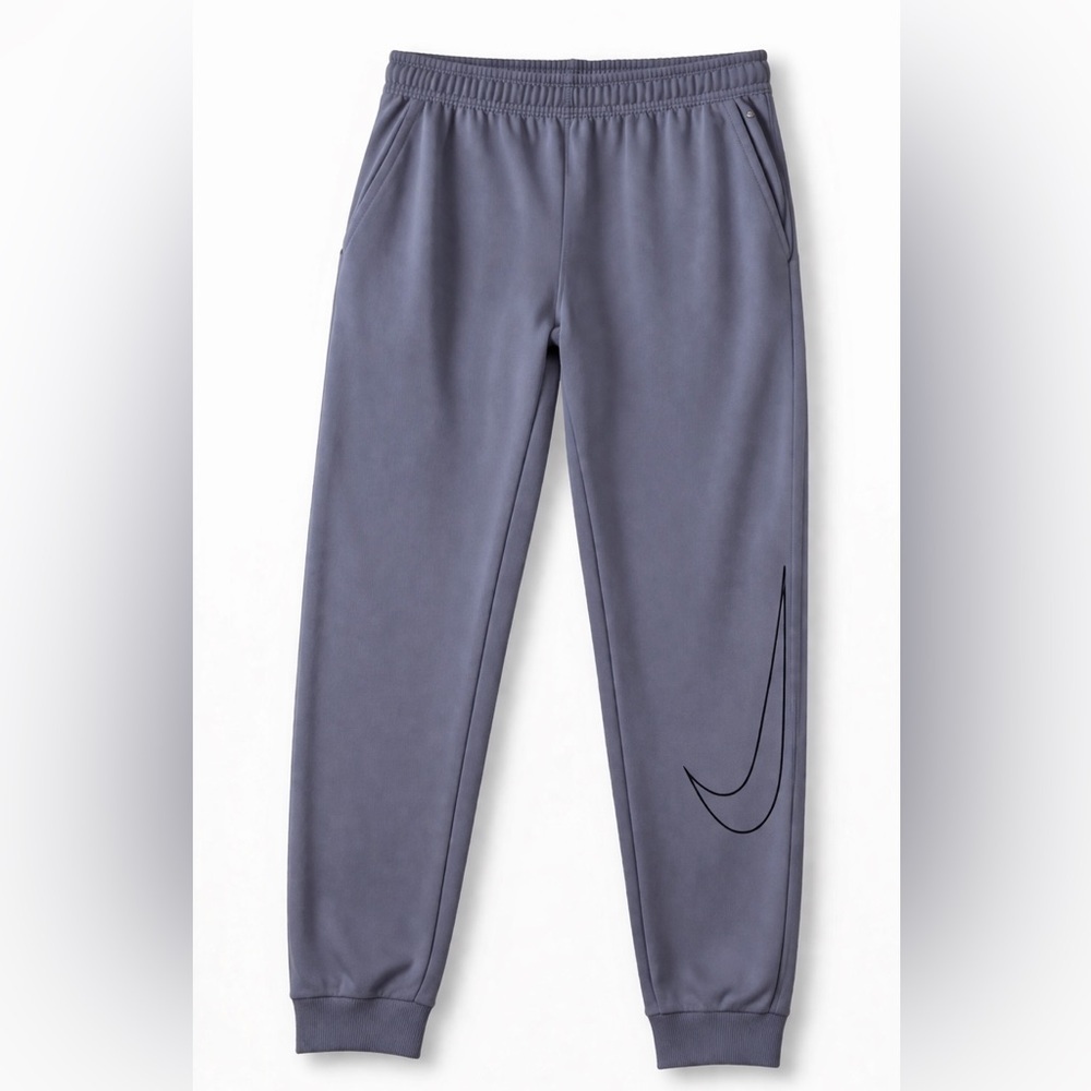 Nike Men’s Dri-FIT Core Cotton Joggers Pants Gray Size XL